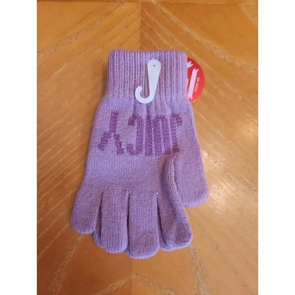 Juicy Couture purple gloves